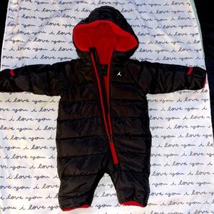 Nike Jordan infant snowsuit